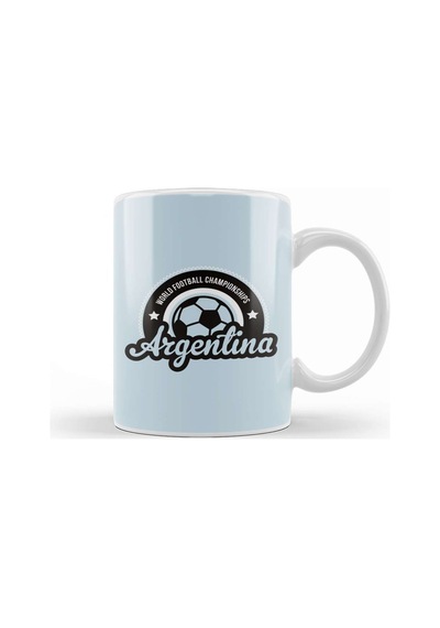 Argentina Sunrise World Football Championship 2018 Kupa Bardak Porselen Karışık