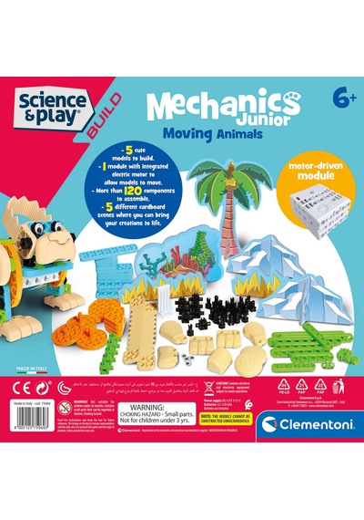 Clementoni Mechanics Junior - Hareketli  Hayvanlar