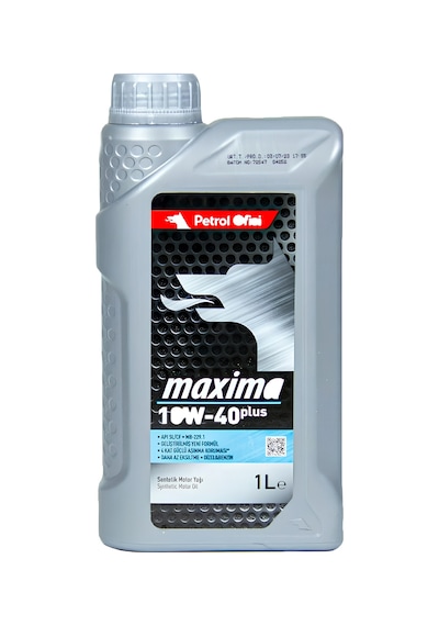 Petrol Ofisi Maxima Plus 10W-40 Sentetik Motor Yağı 1 L