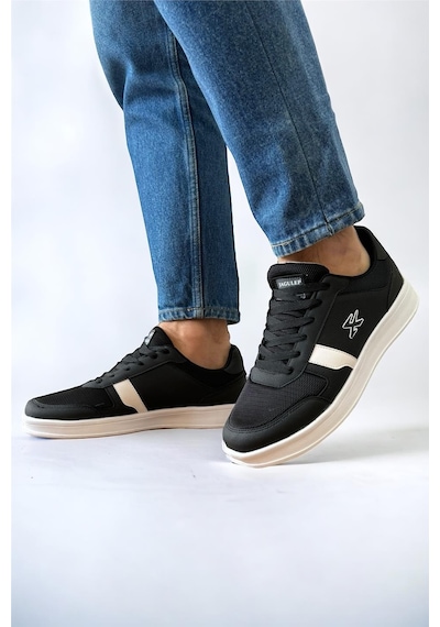 Erkek Günlük Sneaker Rahat Spor Ayakkabı Siyah Beyaz-Siyah Beyaz Siyah - Beyaz Erkek Günlük Sneaker Rahat Spor Ayakkabı Siyah Beyaz-Siyah Beyaz Siyah - Beyaz