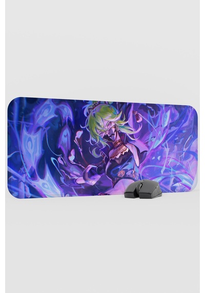 Kuki Shinobu Genshin Impact Anime Oyuncu V1 - 70x30 Xl Gaming Mouse Pad Fare Altlığı