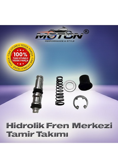 Motosiklet Hidrolik Fren Üst Merkez Tamir Seti Piston Ve Conta Takımı