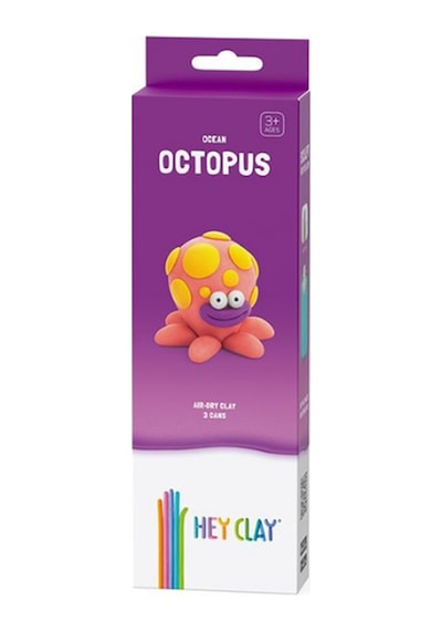 Hey Clay Yaratıcı Kil Seti - Octopus
