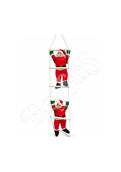 Yılbaşı Tırmanan Noel Baba 125 Cm 2li