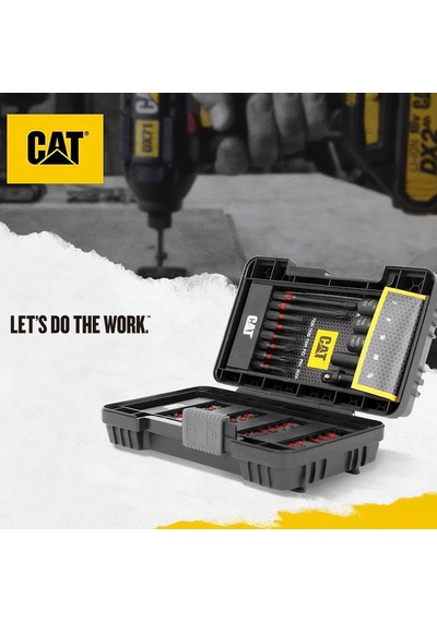 Cat Da01902 45 Parça Manganez Fosfat Alaşımlı Vidalama Uç Seti