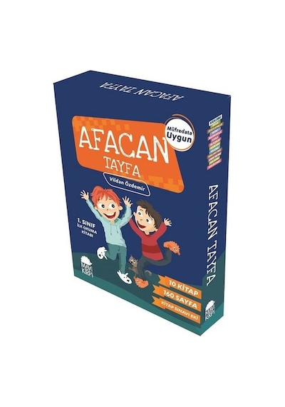 Afacan Tayfa 1. Sınıf İlk Okuma Seti-10 Kitap Takım - Vildan Özdemir - Mavi Kirpi