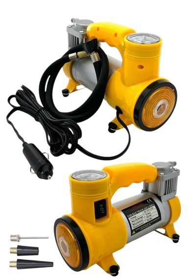 Elektrikli Araba Lastik Şişirme / 150 Psı - 12v / Taşınabilir Metal Hava Kompresörü 5332