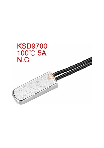 Ksd9700 Termostat Kablolu Nc 5a 100 C Normalde Kapalı