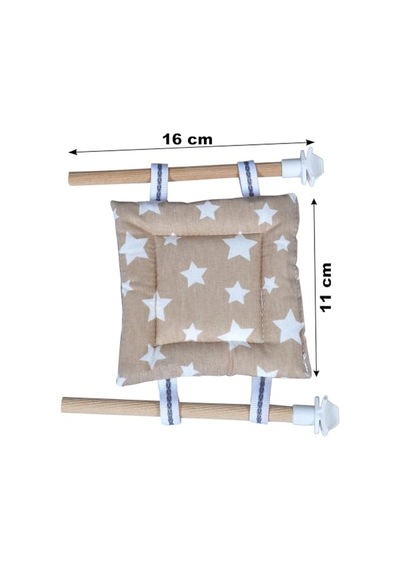 Kuş Yatağı Yumuşak Dokulu Kumaş Kuşlar İçin Yatak Kuş Yatak En 11 Cm Boy 11 Cm