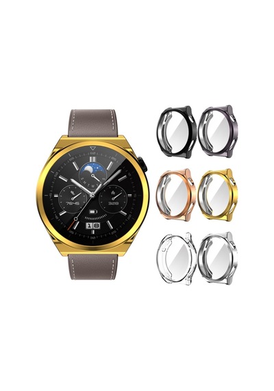 Huaewei Watch Gt 3 Pro 46Mm Kılıf 360 Full Koruma Ultra Ince Sil