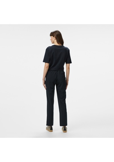 Nautica Kadın Siyah Relaxed Fit Pantolon Düz 55p718t Siyah
