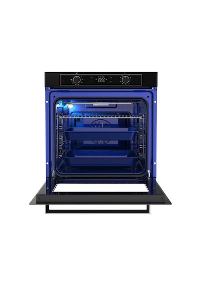 Luxell A68-SGF-OC88-DA6-835 Platinum Siyah Ankastre Set