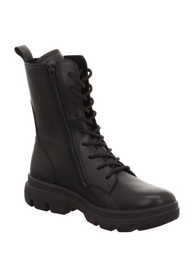 Legero 2-000290 Angelina Kadın Siyah Deri Gore-tex Bot Siyah