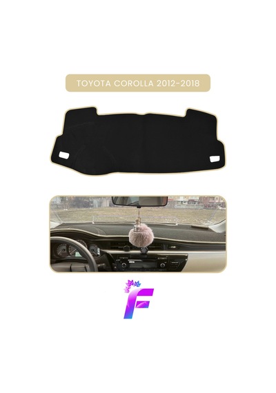 Toyota Corolla 2012-2018 Araca Özel Torpido Örtüsü Ön Göğüs Kılıfı Tam Koruma Tam Uyum B37 Torpido Halısı