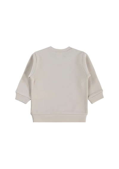Civil Baby Düz Basic 6-18 Ay Sweatshirt - Bej Taş Rengi