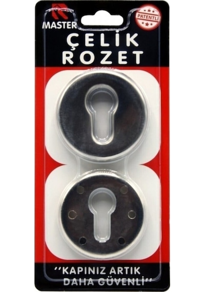 Master Çelik Rozet 6 Vidalı Sarı