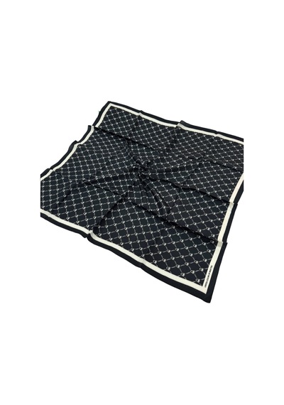 Benetton Desenli Siena Eşarp - 1040 - Siyah