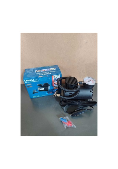 12v Araç Tipi Çakmaklık 300 Psı Mini Hava Kompresör Araba Bisiklet Teker Lastik Şambrel Top Şişirme