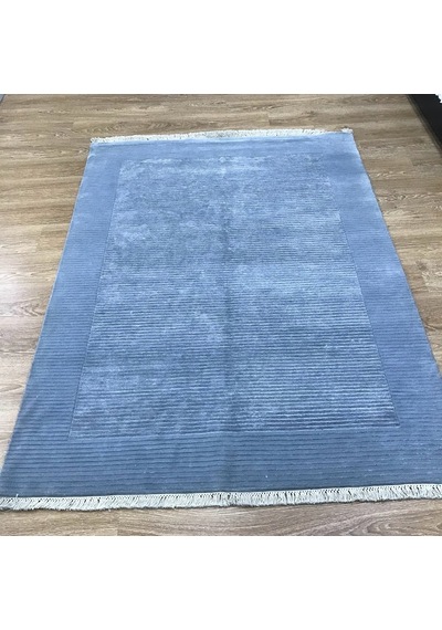 Hoom Rugs 2665 Blue/566 İthal El Dokuma Özel Halı Mavi