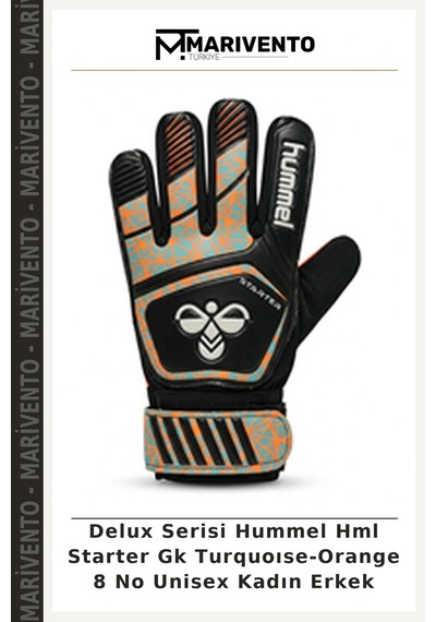 Delux Serisi Hummel Hml Starter Gk Turquoıse-orange 8 No Unisex Kadın Erkek Turkuaz