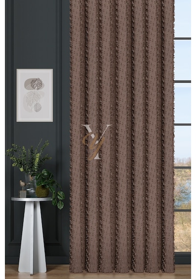 Linda Fon Perde V-6013 Mocha Mocha