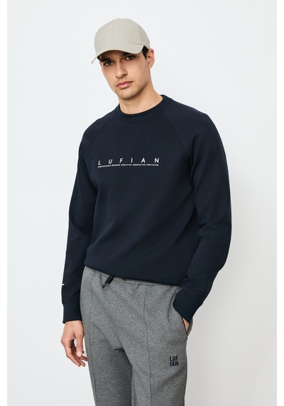 Lufian Cooper Erkek Sweatshirt Lacivert Lacivert 112030198100200