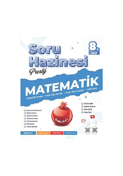 Nartest 8. Sınıf Prestij Matematik Soru Hazinesi