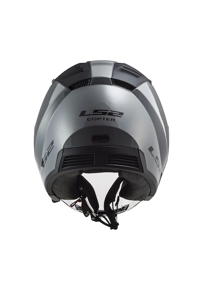 Ls2 Coopter 2 Güneş Vizörlü Açık Kask Nardo Gri