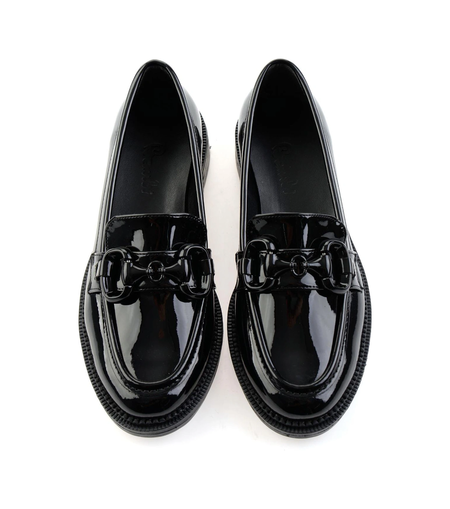 Bambi Siyah Kadın Loafer Ayakkabı K01216401398 Siyah
