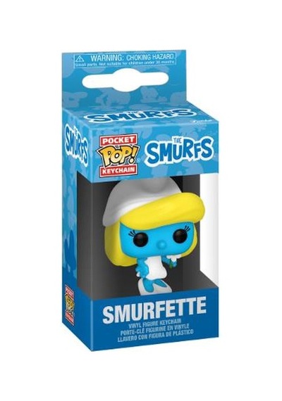 Funko Pop Pocket Keychain The Smurfs Smurfette
