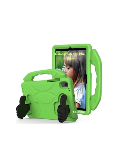 Samsung Galaxy Uyumlu Tab A9 Plus X210 X213 X215 X217 Kılıf Tutmalı Standlı Silikon Case