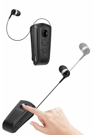 Mey İthalat Makaralı Bluetooth Kulakiçi Yaka Kulaklığı Kablosuz Kulaklık Diğer