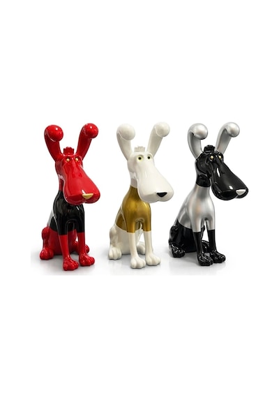 Hubrendy Kargo Polyester Sevimli Köpek Figürü Alk4557