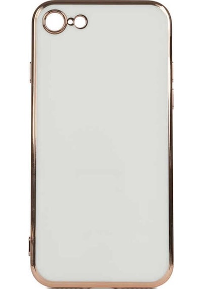 Apple Uyumlu iPhone Se 2020 Kılıf Zore Bark Kapak Beyaz