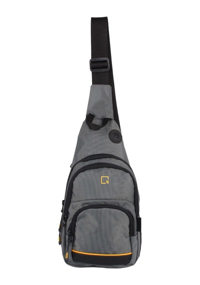Bagacar Mega Model 1006 Gri Unisex Body Bag Omuz Çantası