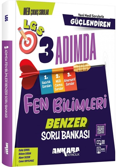 Ankara 2025 8. Sınıf Fen Bilimleri Güçlendiren 3 Adımda Benzer Soru Bankası