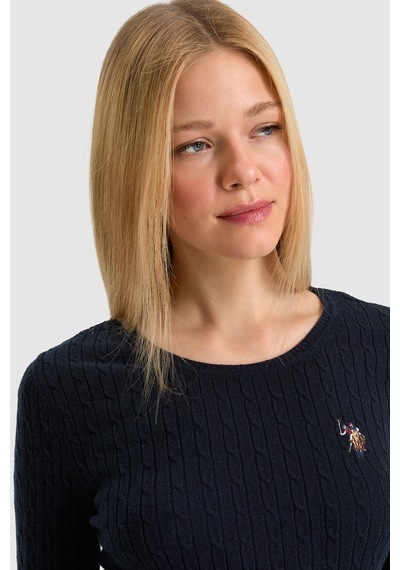 U.S. Polo Assn. Kadın Lacivert Basic Kazak 50331602-vr033