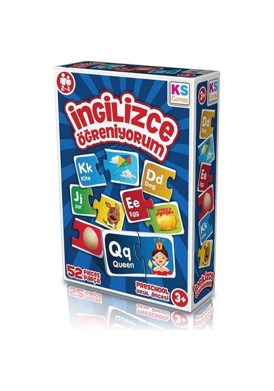 Eg258 Ks Ingilizce Öğreniyorum - 3 Yaş