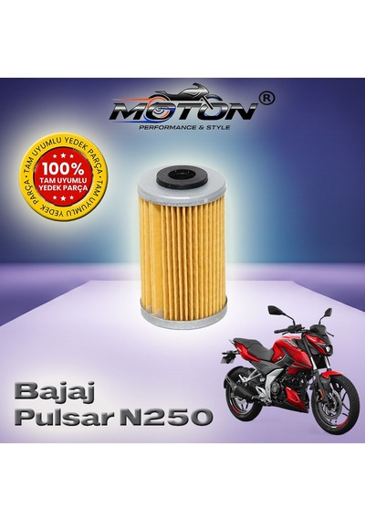Bajaj Pulsar N250 Uyumlu Yağ Filtresi - A Kalite