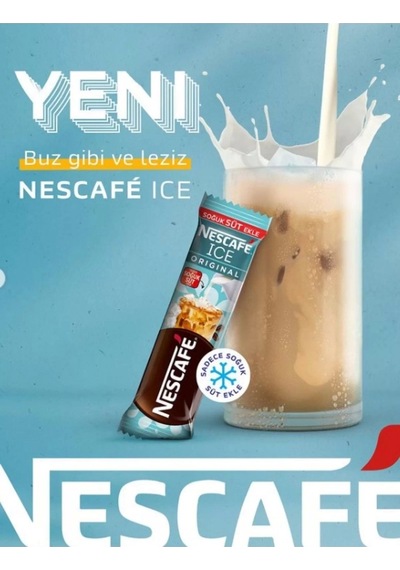 Nescafe 3ü 1 Arada Ice Çözünür Kahve 24 x 10.5 G