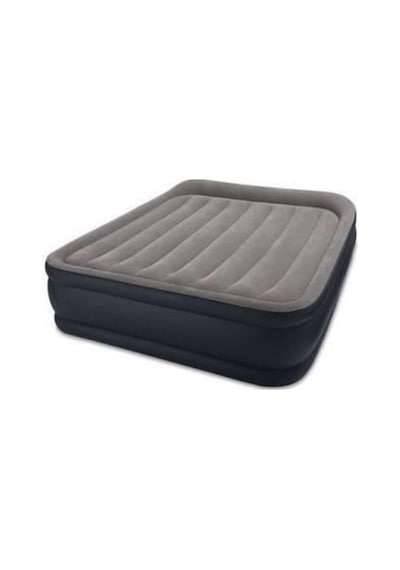 Siyah Çift Kişilik Elektirikli Pompalı Queen Deluxe Şişme Yatak 152 X 42 X 203 Cm 64136 Siyah
