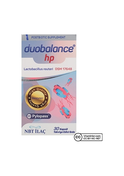 Nbt Duobalance Hp Probiyotik 30 Kapsül