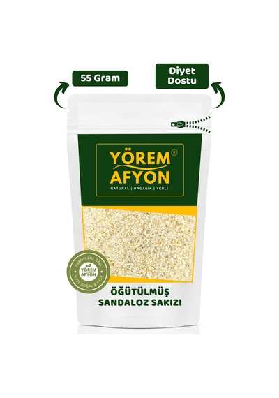 Diyet Dostu Yüksek Rakım Hasadı Öğütülmüş Toz Sandaloz Sakızı Sandroz Sakız Thuja Articulata 55g