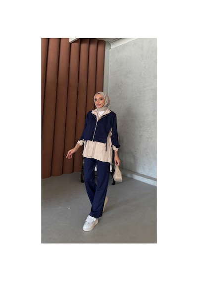 Riella Butik Alya Tesettür Takım Lacivert