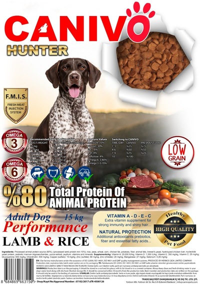 Hunter Köpek Maması 15 Kg