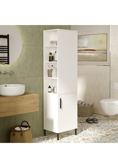 Robin Home Bianca Çok Amaçlı Dolap Banyo Dolabı Beyaz (531061638) Beyaz