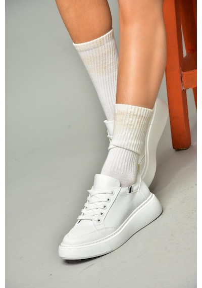 Fox Shoes S274048409 Beyaz Kadın Spor Ayakkabı Sneakers Beyaz