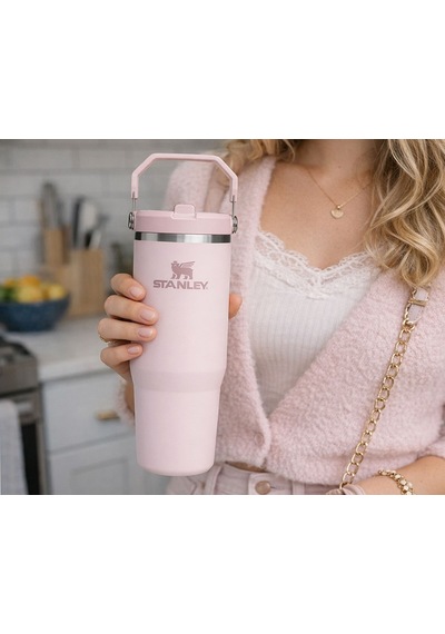 Stanley The Iceflow Flip Straw Pipetli Termos Bardak 0,89 Lt Çok Renkli