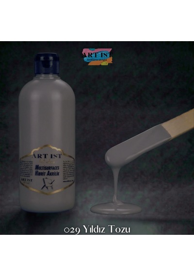 Multisurfaces Hibrit Akrilik Boyalar - 029 Yıldız Tozu Ahşap, Taş Tozu, Hobi, Dıy