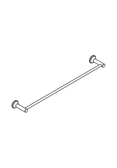 Grohe Essentials Authentic Havluluk - 40653001 Krom